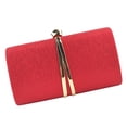 thumbnail image 6 of Supvox Stylish Red Chain Handbag Evening Clutch Purse Fashion Accessory for Weddings, Parties, and Special Occasions, 6 of 6