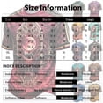thumbnail image 3 of Hsovts T Shirts for Men Short Sleeve Halloween Skull Print Round Neck T Shirts Loose Funny Pull on Shirts Cyan 3XL, 3 of 4