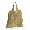 thumbnail image 2 of Damask Shopping Tote Bag, Middle Inspired Symmetrical Shapes Floral Arrangement Soft Colors Print, Sturdy Fabric Foldable Lightweight Market Bag for Daily Use, Khaki, by Ambesonne, 2 of 4