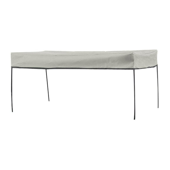 Toldo de vagón Remolque de Transporte Sunnimix para Jardín Camping carro Sombrilla Gris oscuro