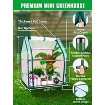 Mini Greenhouse with Grow Light
