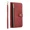 Red, variant on Luxury wallet protective case, wallet phone protective case, premium zipper (with wrist guard) flip leather phone protective case suitable for Xiaomi 11T PRO