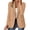 Khaki, variant on Summer Cardigan BWASD Button Down Solid Color Open Front Cardigans for Women Ladies Lapel Collar Long Sleeve Jackets Work Office Business Suit Blazer 2026 New (Navy S)
