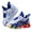 Blue-1, variant on Light up Shoes Toddler Boys Flashing LED Tennis Sneakers Little Kids Luminous Walking Running Shoes