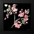 thumbnail image 2 of Hewitt, L. 12x12 Black Modern Framed Museum Art Print Titled - Dark Evening Floral II, 2 of 5