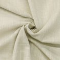 thumbnail image 2 of Loft Living Bursa Light Filtering Dual Header Single Curtain Panel 52 x 63 in Linen, 2 of 6