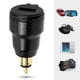 thumbnail image 3 of Multifunctional Dual USB Car Charger Fast Charge 3.0 Auto Digital Display Cigar LighterBlue Light Black Shell DC12-24V, 3 of 3