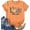 24 Orange, variant on Womens Funny Short Sleeve V Neck Halloween Thanksgiving Fall Shirts Pumpkin Graphic Tees
