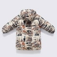 thumbnail image 3 of Kiijoy Toddler Boys Padded Coat Winter Warm Hooded Puffer Jacket Outerwear, Sizes 2-3, 3 of 3