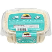 Santa Barbara Bay Roasted Garlic Ranch Dip, 12 Oz