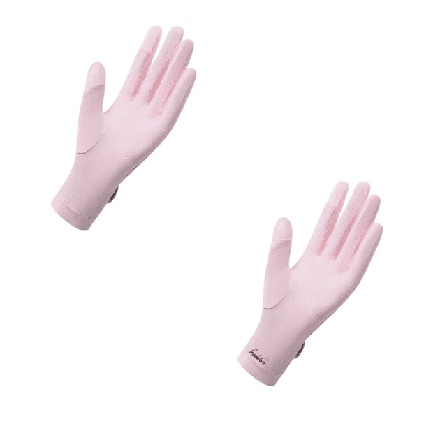 Guantes Antideslizante con Protección Solar, Guantes De Pantalla Táctil Lab.G Rosa