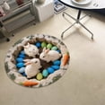 thumbnail image 5 of fsxdhpcsgfc Easter Bunny Carpet Soft Area Rug For Living Room Bedroom Modern Abstract Floor Mat Heavy Bed Blanket Lap Blanket for Elderly Blankets Twin Fuzzy Blanket Sweater Organic Blanket Sheet, 5 of 7