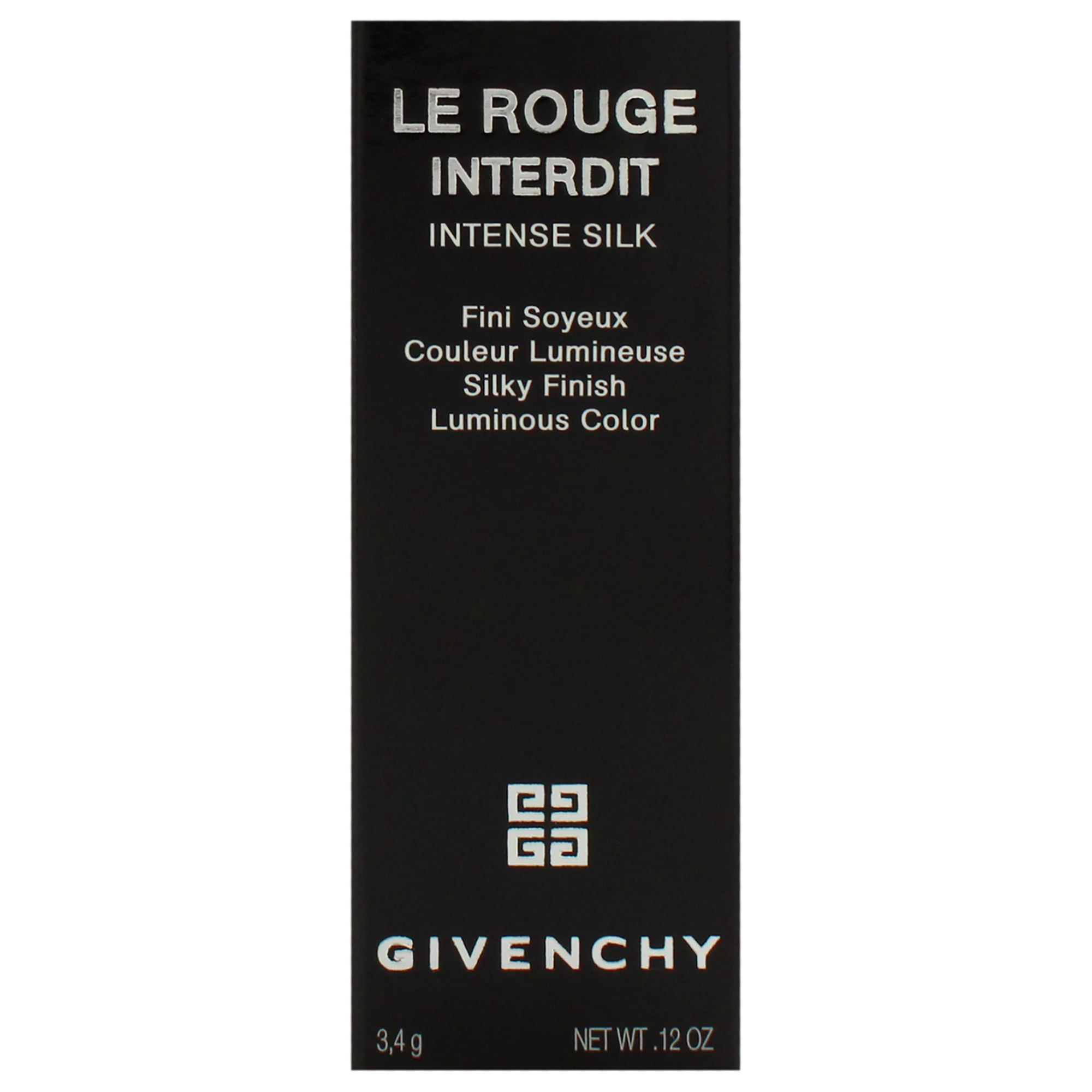 Givenchy Le Rouge Interdit Intense Silk Lipstick - 326 Rouge Audacieux , 0.12 oz Lipstick (Refillable)
