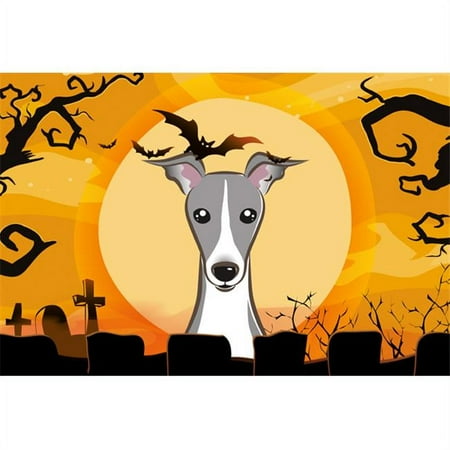 

Carolines Treasures BB1794PLMT Halloween Italian Greyhound Fabric Placemat
