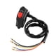thumbnail image 3 of Interruptor de manillar de motocicleta BuyWeek 7/8 pulgadas negro, 3 of 9