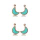 thumbnail image 1 of Sonducket 1 par de pendientes colgantes vintage de verano, joyería portátil para novias, accesorio colgante para el hogar, playa, verde claro Verde claro 2piezas, 1 of 6