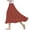 Red, variant on HomeGardon Maxi Skirts for Women Long Skirts Summer Women's Casual Flowers Printed -line Elastic Waist Skirt,S-XXXL