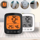 thumbnail image 4 of Termómetro de alarma de alta y baja temperatura para interiores y exteriores con pantalla HD-Negro Adepaton CPB-US-YYM85-2, 4 of 5