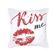thumbnail image 1 of SDNall Red Watercolor Valentines Day Pillowcase Printed Pillowcase, 1 of 9
