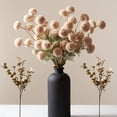 thumbnail image 2 of Realistic Five-Head Artificial Dandelion Balloons - Artificial Flower Bouquet for Home, Wedding and Table Decoration, Autumn Atmosphere Bouquet, 2 of 9