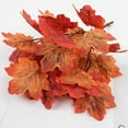 thumbnail image 4 of Eoozwa Artificial Maple Leaves Branches Faux Fall Fake Autumn Leaves for Thanksgiving Table Centerpieces Decoration, Novelty Style, 4 of 6