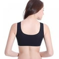thumbnail image 3 of Sports Bra for Women Yoga Running Workout Solid Wirefree Bra Breathable Fitness Gym Bra, 3 of 9