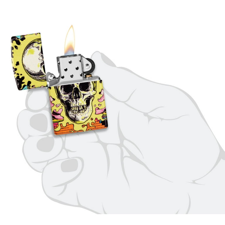 コンシーラー Zippo Zippo ジッポー ゼブラ アニマル柄 シルバー チタンコーティング