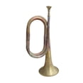 thumbnail image 1 of Trompeta Baoblaze de latón para orquesta de caballería 32 cm, 1 of 8