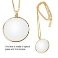 thumbnail image 4 of Noref Magnifier, 2 Colors 5X Magnifier Monocle Lens Necklace Magnifying Glass Loupe , Reading Magnifier, 4 of 8