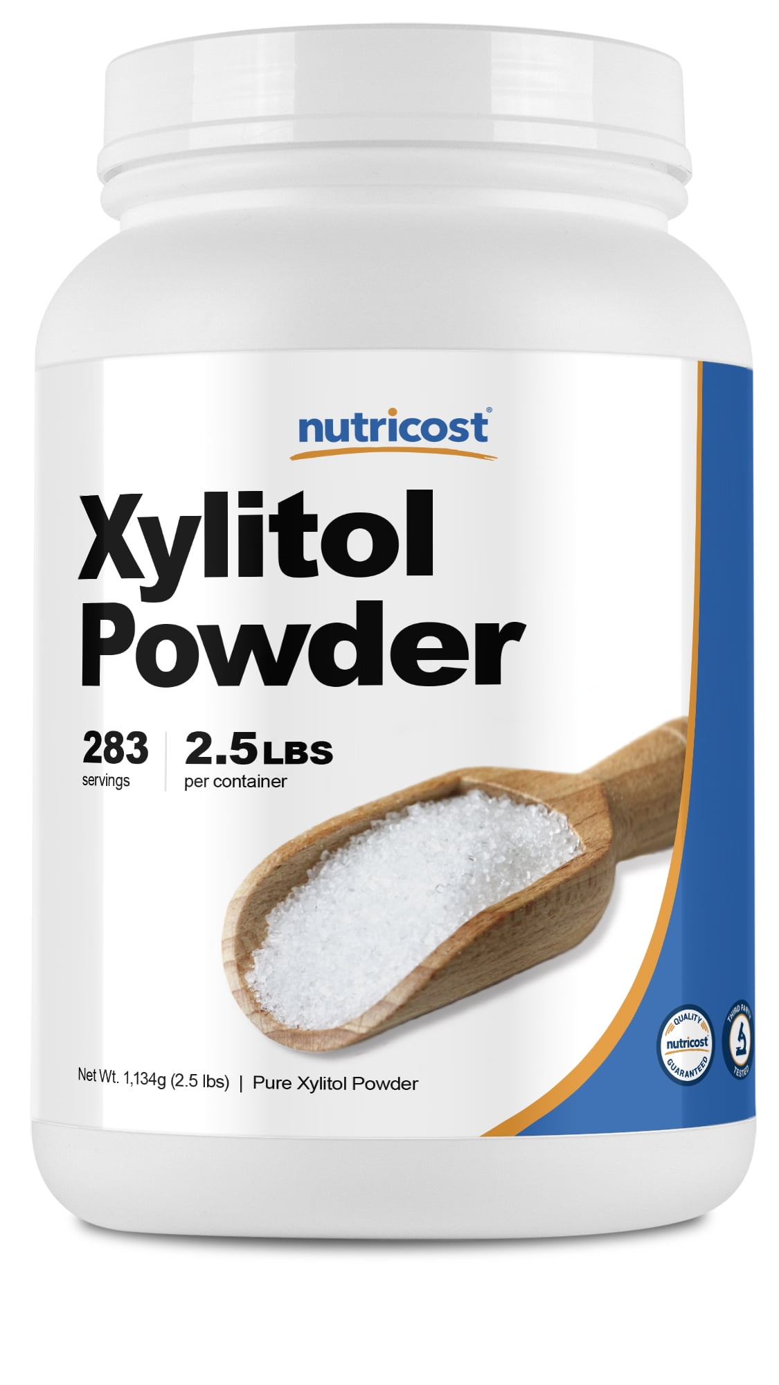 Nutricost Pure Xylitol Powder 2.5 Pounds