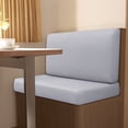 thumbnail image 4 of Mictong elastic dining table cushion cover, rectangular dining chair cushion cover, dining table protective cover, suitable for camping table sofa cover and cushion cover, 1 set, Beige, 4 of 4