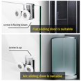 thumbnail image 5 of Inteprter Ruedas dobles para puerta de ducha de alta resistencia, 2 uds., rodillos superiores, ruedas cromadas, cojinete de puerta corredera, Accesorios de baño proxima ronda, 5 of 5