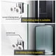 thumbnail image 3 of Inteprter Ruedas para puerta de ducha gemelas de aleación de Zinc de alta resistencia, 2 uds., rodillos inferiores, corredores Accesorios de baño proxima ronda, 3 of 6