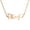 Rose gold, variant on Custom Stainless Steel Mickey Pendant Necklace Gold Chain Personalized Name Necklaces Choker Jewelry Necklaces for Women