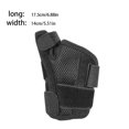 thumbnail image 2 of Sonducket Muñequera Manga de la yema del dedo Protector de la articulación de la mano Vendaje absorbente Compresión Mangas antideslizantes para hacer guantes y mitones Negro Sonducket AP018250-01, 2 of 6