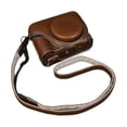thumbnail image 1 of GadgetCom Replacement Camera Bag Compatible with Canon PowerShot V1 , PU Leather Protective Cover Case Shell With Strap, 1 of 9