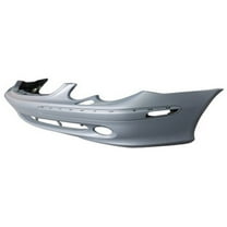 New Aftermarket  Unpainted Front Bumper Cover Replaces 2098850625 Without Sport Package fits 2003-2005 Mercedes-Benz CLK320::Without Sport Package