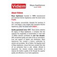 thumbnail image 2 of Vidiem Eva Twin 650W Blender Mixer Grinder, 110V, Stainless Steel Jars and Blades for Spice, Coffee and Food Preparation, 2 of 8