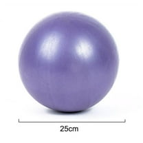 6-Inch Small Exercise Ball, Mini Stability Ball for Pilates, Yoga, Women's Workout & Physical Therapy (Purple)