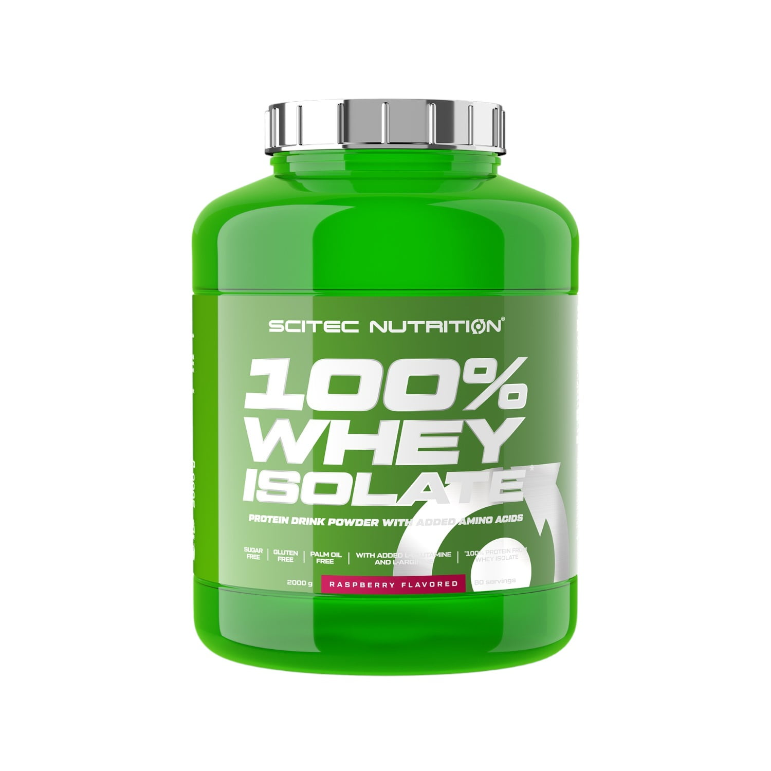 Proteína 100 Whey Isolate 2Kg - 80 Servicios - Platano