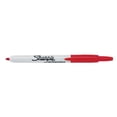thumbnail image 4 of Retractable Permanent Marker, Fine Point, Red, 4 of 6
