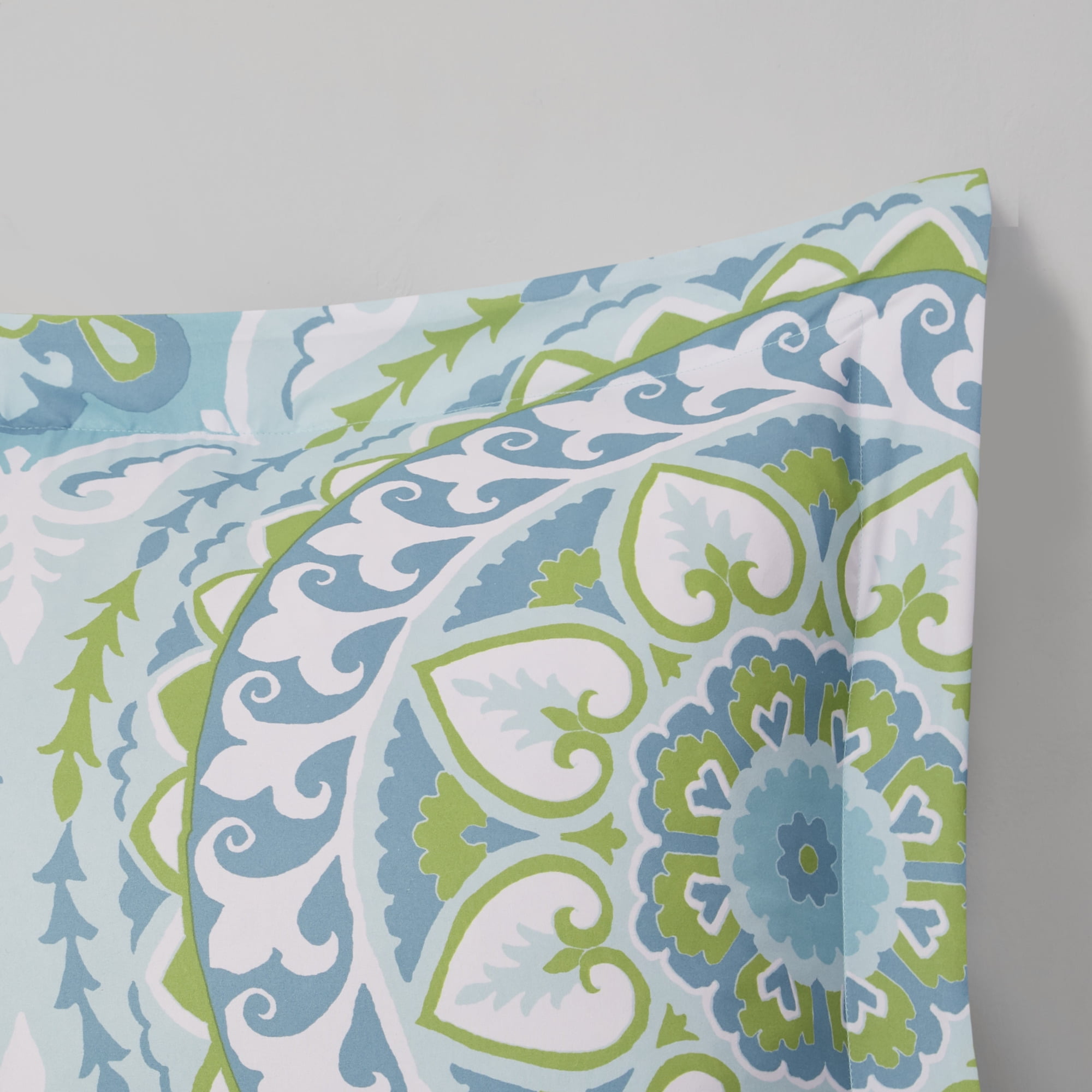 Home Essence Nepal Bed in a Bag Comforter Bedding Set, Blue, Full