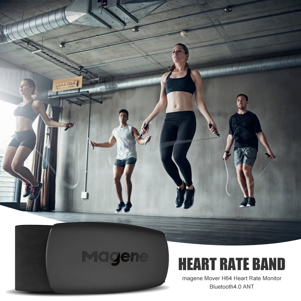 MAGENE H64 Bluetooth ANT Heart Rate Monitor Band Pulse Sensor Meter Belt 