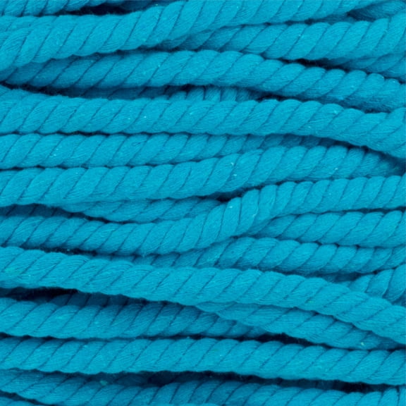 Super Soft 3 Strand Twisted Cotton Rope - Multiple Colors to Choose from in Various Diameters and Lengths