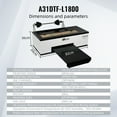 thumbnail image 3 of SHUNJITAI DTF-A31 Direct-to-Film Printer – Supports A4/A3/A3+/30cm Roll, CMYK+White Ink, 1440dpi, No Clogging, Energy-Saving for Custom Garment Printing, 3 of 11