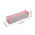 thumbnail image 3 of EGNMCR Organization and Storage, Storage Bins, Storage Containers Student SingleLayer Mesh Pencil Case Portable LargeCapacity StainResistant Rectangular Storage Pouch Mesh pencil cases, 3 of 6