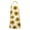 White Yellow Sunflower, variant on White Yellow Sunflower Pattern Apron-Garden Aprons for Women with Pockets-Cotton Linen Waterproof Kitchen Cooking Gardening Aprons Adjustable for Kitchen,Cooking,BBQ and Salon 33x27 Inch
