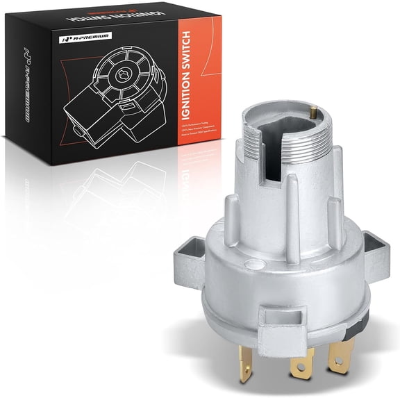 A-Premium Ignition Starter Switch Compatible with Chevrolet, Buick, Oldsmobile & Pontiac Vehicles - Malibu, Impala, Camaro, Corvette, Caprice, Electra, Gran Sport, 98, 442, Firebird - 5 Blades