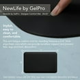 thumbnail image 3 of GelPro NewLife Designer Comfort Ergo-Foam Anti-Fatigue Kitchen Floor Mat, 20"x32", Leather Grain Jet, 3 of 6