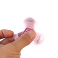thumbnail image 3 of Spinner de moda para la yema del dedo, bolas de acero con cojinete para aliviar el estrés, juguete EDC para manos, color rosa, 1 ud., 3 of 3